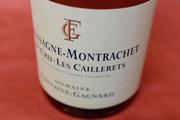 Domaine Fontaine-Gagnard / Chassagne-Montrachet Premier Cru Les Caillerets 2015