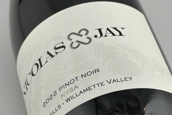 ニコラ・ジェイ / ピノ・ノワール・ウィラメット・ヴァレー