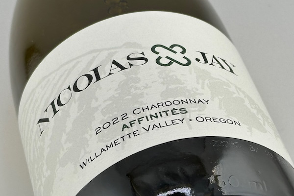 ニコラ・ジェイ / ウィラメット・ヴァレー・シャルドネ・アフィニテ