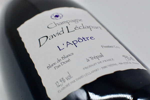 ダヴィッド・レクラパール  / シャンパーニュ・キュヴェ・ラポートル・ブラン・ド・ブラン