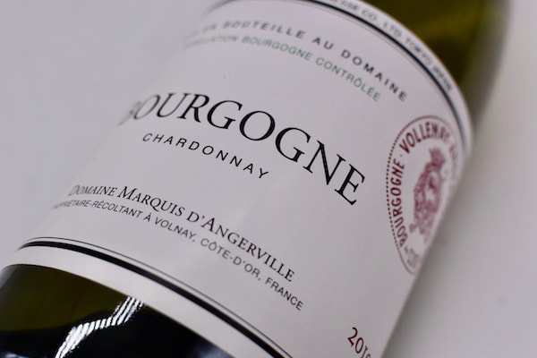 マルキ・ダンジェルヴィル / ブルゴーニュ・シャルドネ