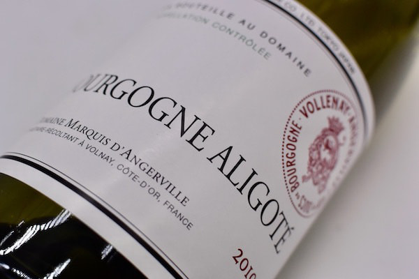 マルキ・ダンジェルヴィル / ブルゴーニュ・アリゴテ&nbsp;