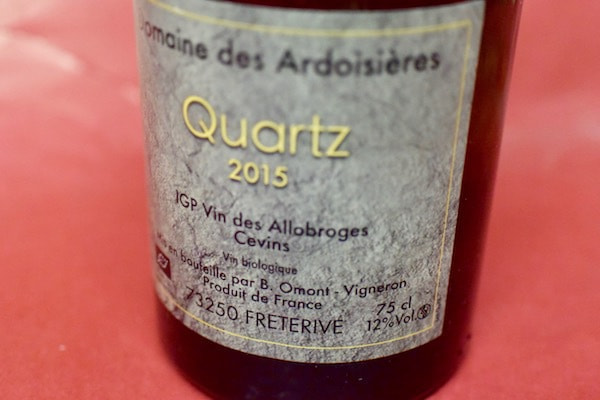 ドメーヌ・デ・ザルドワジエール / キュヴェ・クオーツ・ブラン