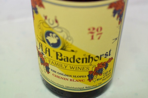 A.A.バーデンホースト/ゴールデン・スロープ・シュナン・ブラン