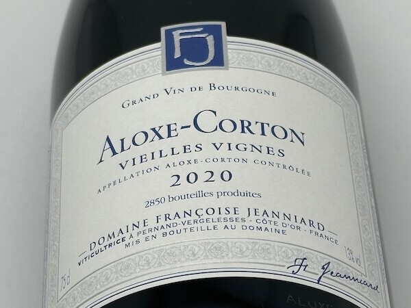 フランソワーズ・ジャニアール  /アロース・コルトン・ヴィエイユ・ヴィーニュ