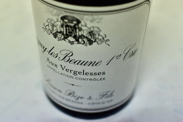 ドメーヌ・シモン・ビーズ /サヴィニー・レ・ボーヌ・プルミエ・クリュ・オー・ヴェルジュレス・ルージュ&nbsp;