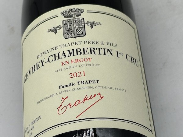ジャン・ルイ・トラペ /ジェヴレ・シャンベルタン ・プルミエ・クリュ・アン・エルゴ