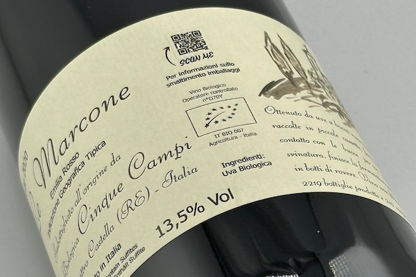 チンクエ・カンピ / ロッソ・デッレミリア　レ・マルコーネ