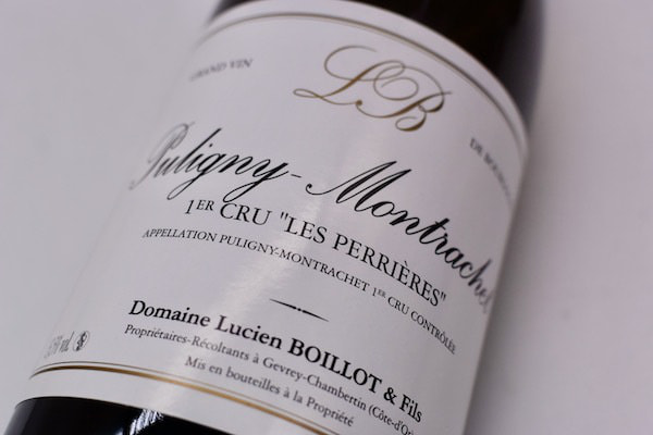 ドメーヌ・ルシアン・ボワイヨ/ピュリニー・モンラッシェ・プルミエ・クリュ・レ・ペリエール