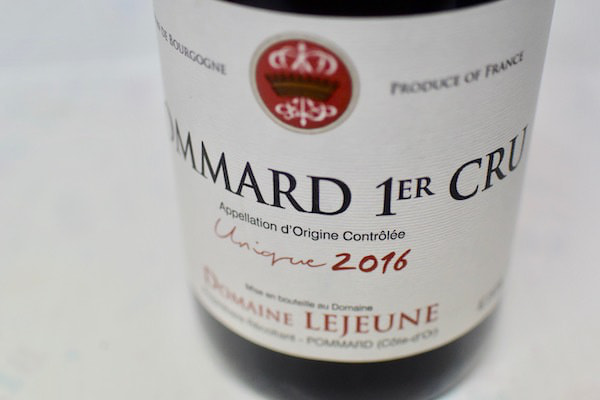 ルジューヌ/ポマール・プルミエ・クリュ・ユニック