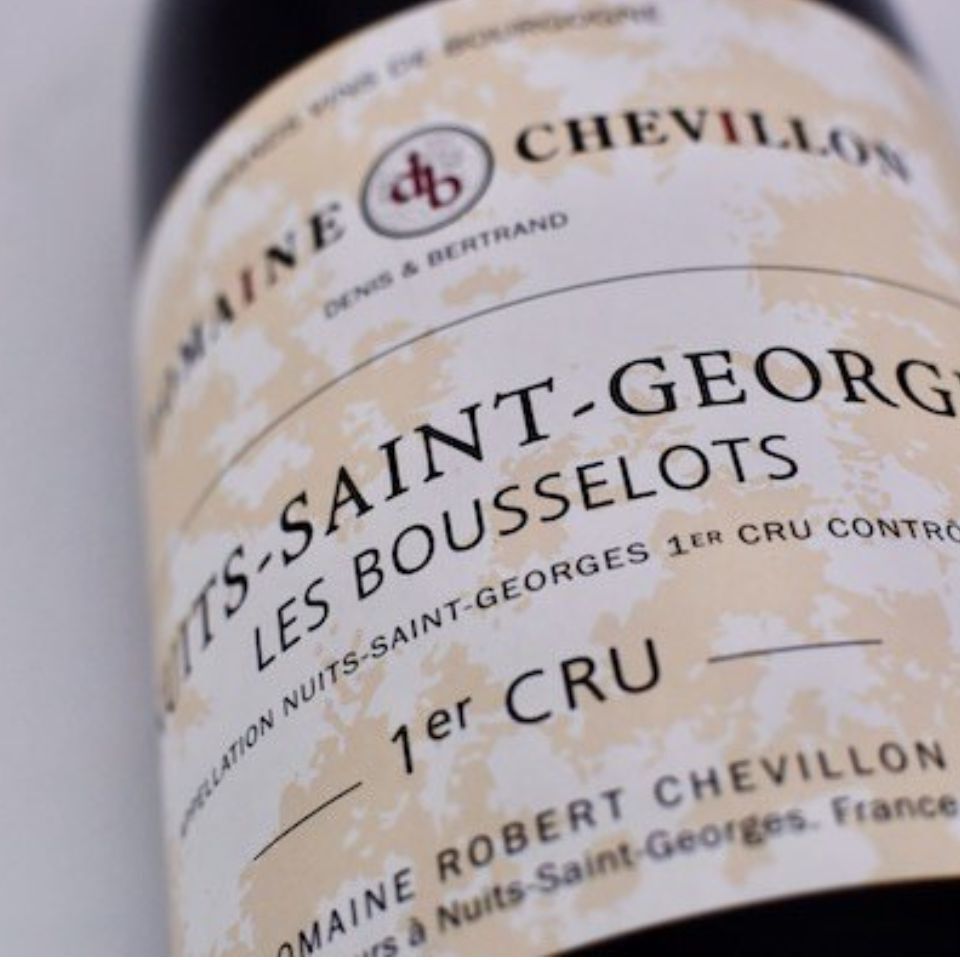 ロベール・シュヴィヨン / ニュイ・サン・ジョルジュ・レ・プルミエ・クリュ・レ・ブスロ [2018]
