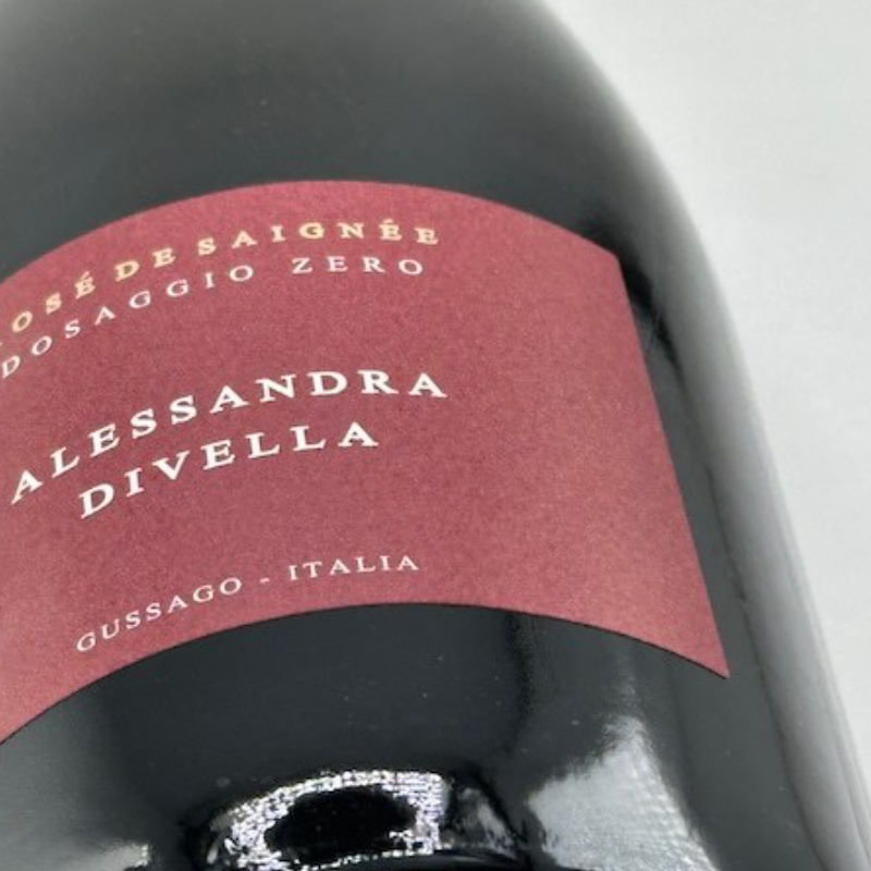 ディヴェッラ・グッサーゴ / ロゼ ド セニエ ドサッジョ ゼロ [2018]