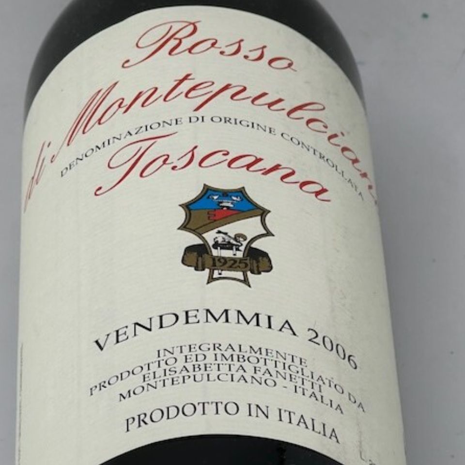 ファネッティ / ロッソ　ディ　モンテプルチアーノ [2006]