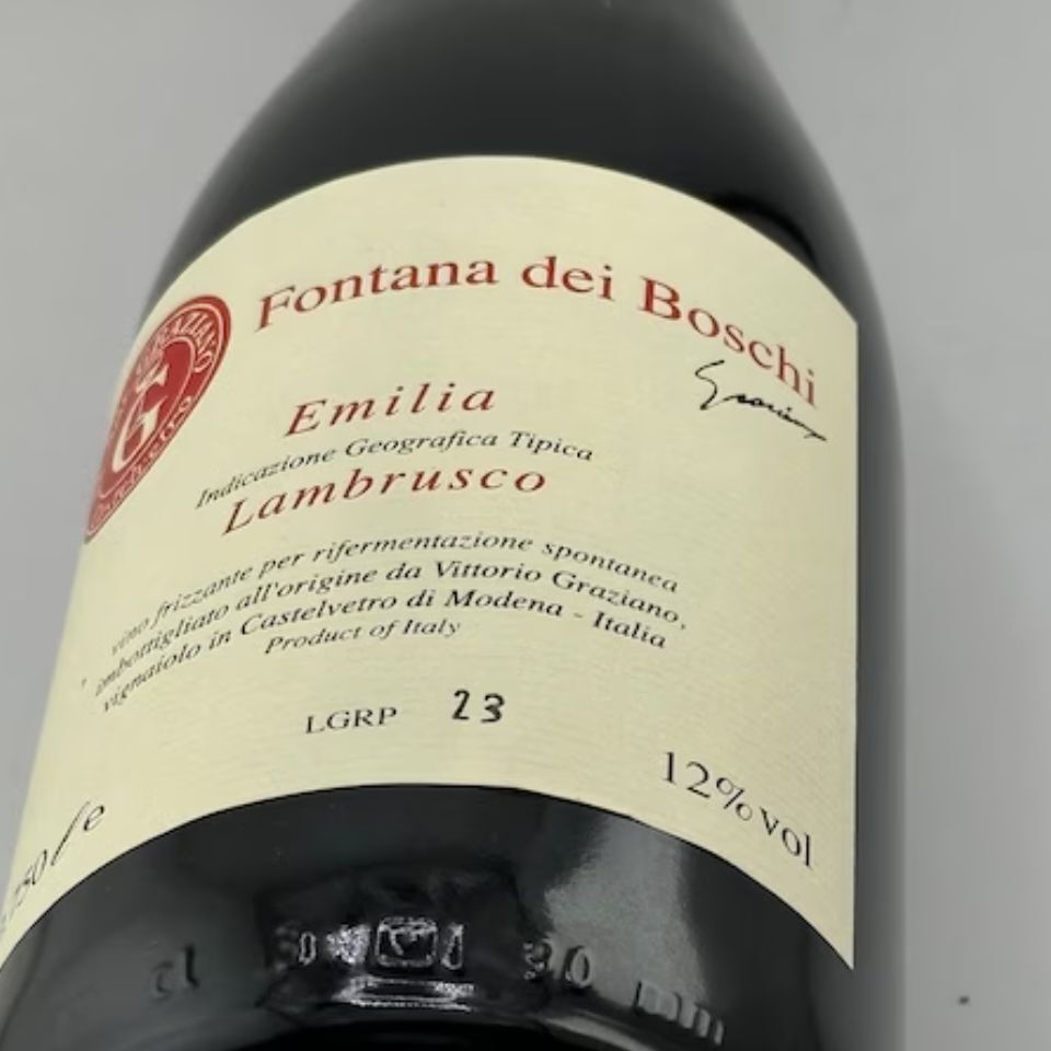 ヴィットーリオ　グラツィアーノ / ランブルスコ・フォンタナ・デイ・ボスキ [2023]