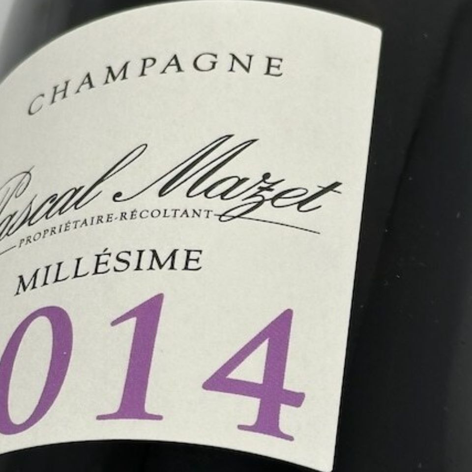 パスカル・マゼ / ブリュット・ミレジメ・プルミエ・クリュ [2014]